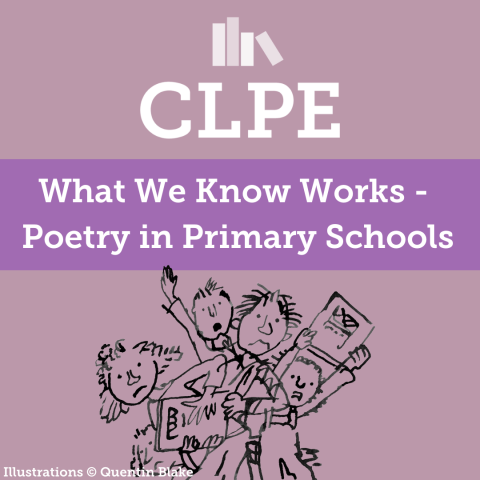 Cover of CLPE's What we Know Works Poetry in Primary Schools